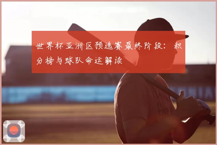 世界杯亚洲区预选赛最终阶段：积分榜与球队命运解读
